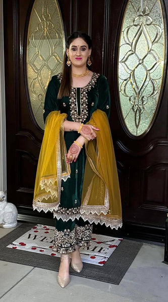 Heavy Sequence Work Dresses