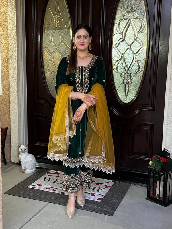 Heavy Sequence Work Dresses