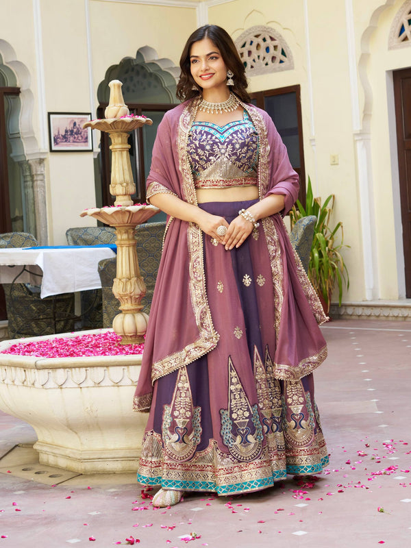 Heavy Embroidery Wedding Lehenga