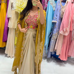 Stylish Three-Piece Indo western