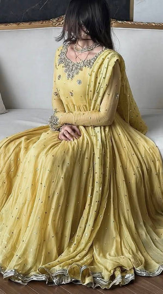 Sequins Work LEHENGA