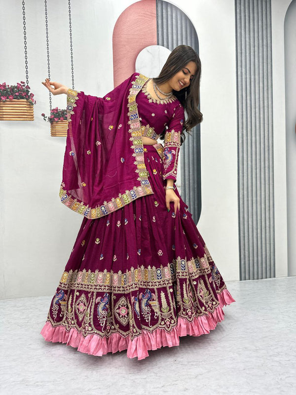 Heavy Work Festival Lehenga Choli
