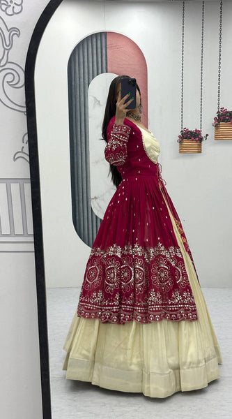 Trendy Lehenga Shrug Set