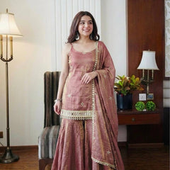 Fendy Silk Sharara Indo Western