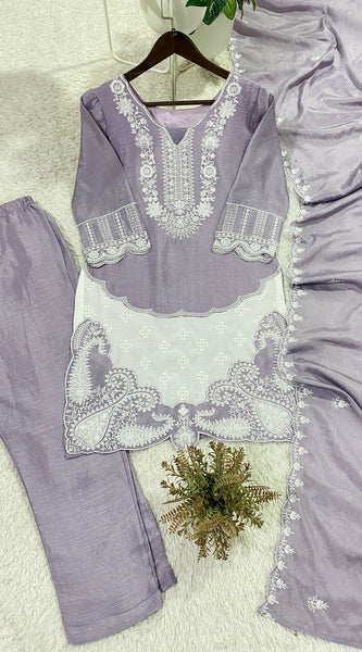 Shimmer Grace Embroidered Set