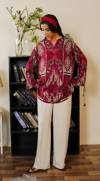 Cherry Grace Rayon Co-Ord Sets