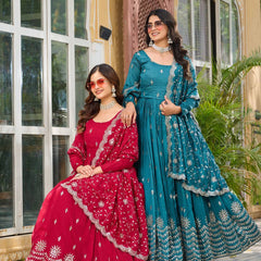 Adorable Vichitra Silk Lehenga