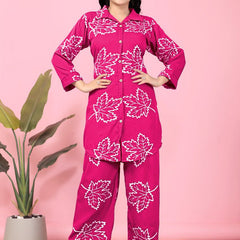 Stylish Co-Ord Set With Chain Work