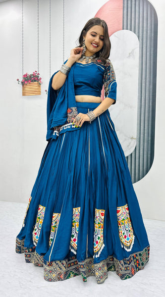 Festive Cotton Lehenga Choli