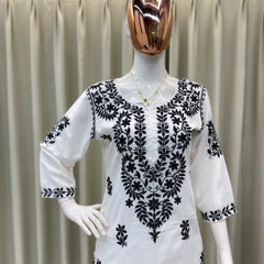 Embroidered Kurta Plazzo Co-Ord Sets