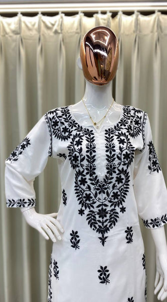 Embroidered Kurta Plazzo Co-Ord Sets