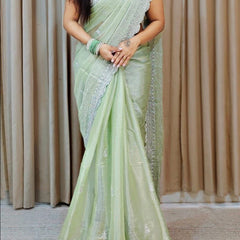 Heavy Embroidery Saree