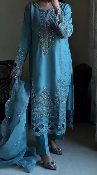 Georgette Embroidered Dresses