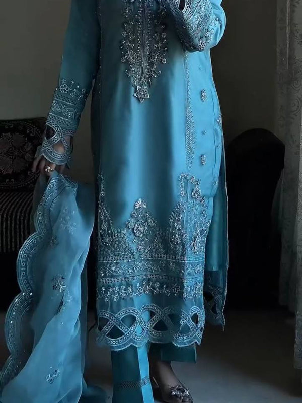 Georgette Embroidered Dresses