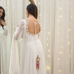 Embroidered Lehenga with Dupatta