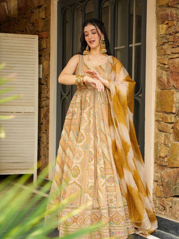 Silk Bloom Lehenga