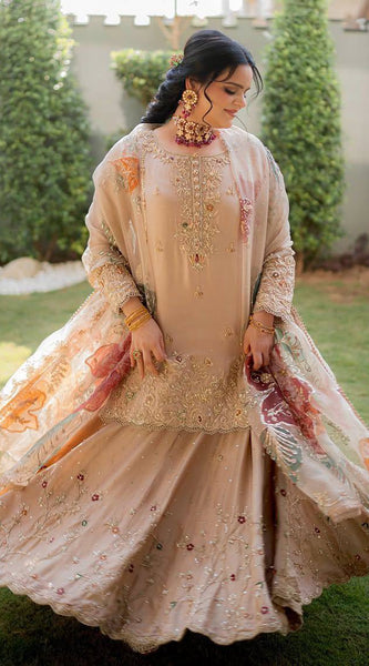 Chinon Embroidered Indo Western