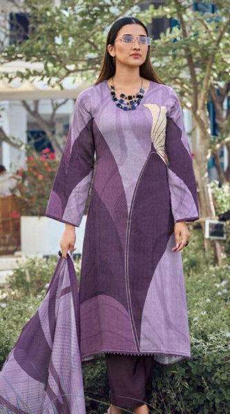 Stylish Digital Printed 3-Piece Dresses