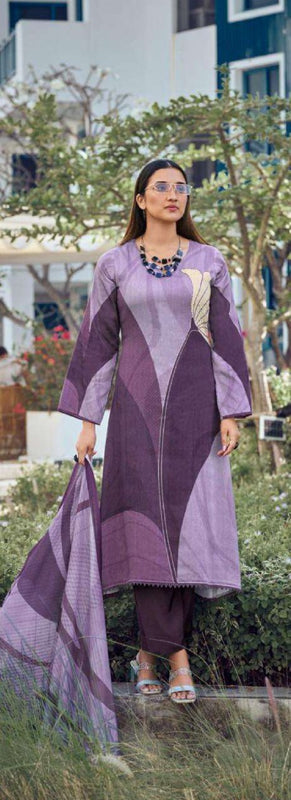 Stylish Digital Printed 3-Piece Dresses
