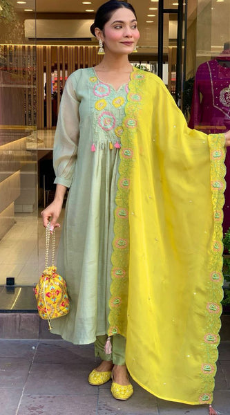 Gorgeous Parampara Silk Dresses