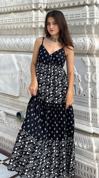Digital Print Designer Gown