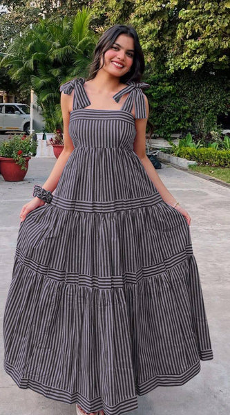 Rayon Printed Gown