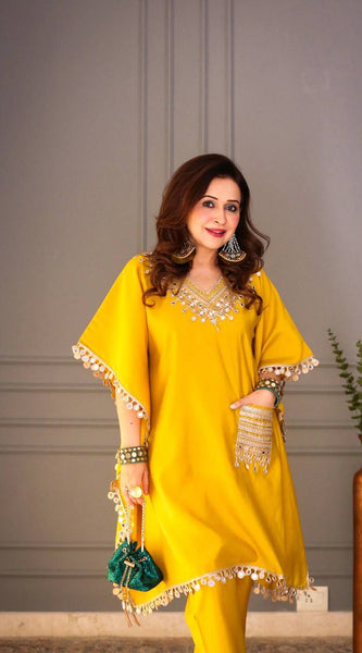 Embroidered Mirror Work Co-Ord Sets