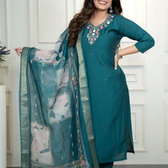 Luxe Silk & Chanderi Blend Dresses