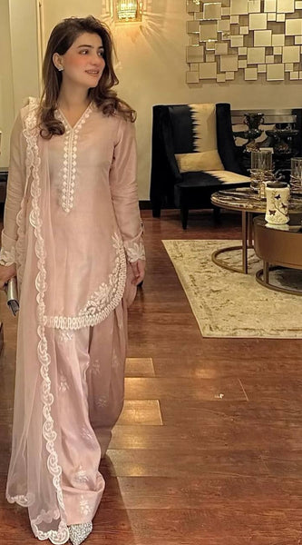 Natural Crep Silk Fully Stitched Dresses