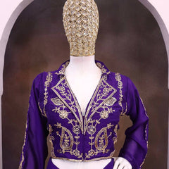 Festive Sequin Dhoti Set