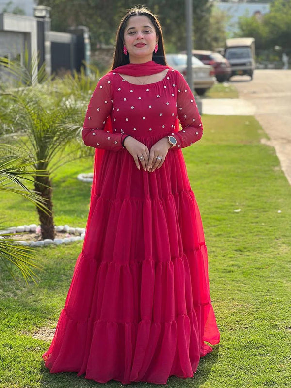 EXCLUSIVE 2-PIECE GOWN WITH DUPATTA
