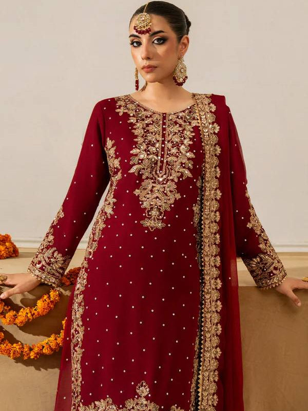 Viscose Velvet Designer Indo Western