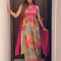 Premium Handwork Chinon Indo Western