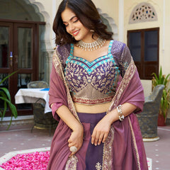 Heavy Embroidery Wedding Lehenga