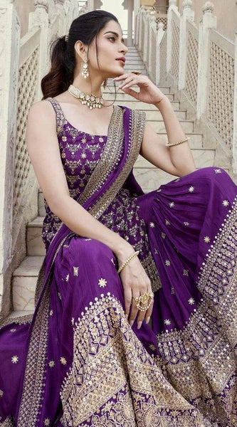 Premium Faux Georgette Indo Western