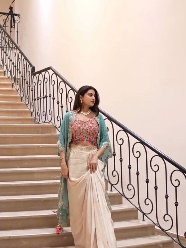 Stylish Three-Piece Indo western