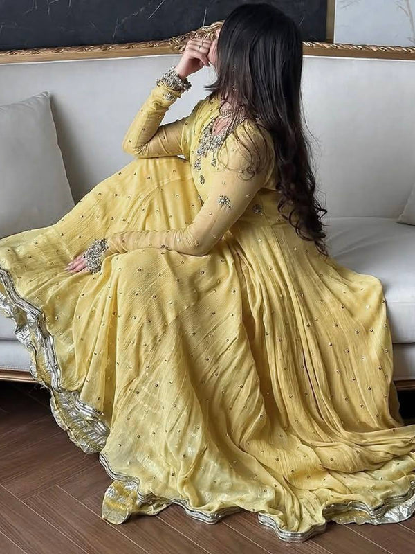 Sequins Work LEHENGA