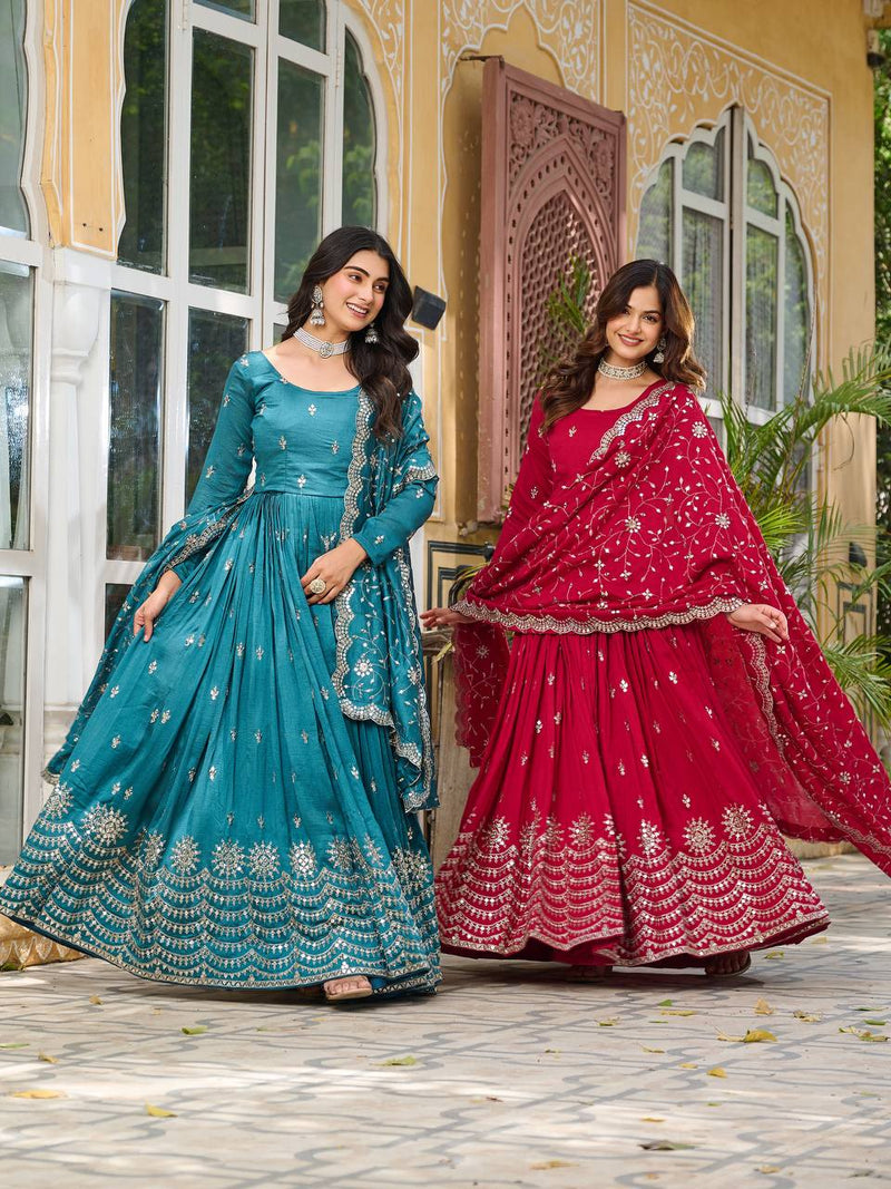Adorable Vichitra Silk Lehenga