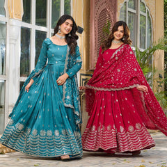 Adorable Vichitra Silk Lehenga