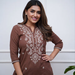 Special Trending Embroidery Work Co-Ord Sets