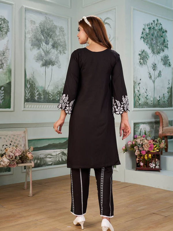 Trending Embroidered Running Co-ord Sets