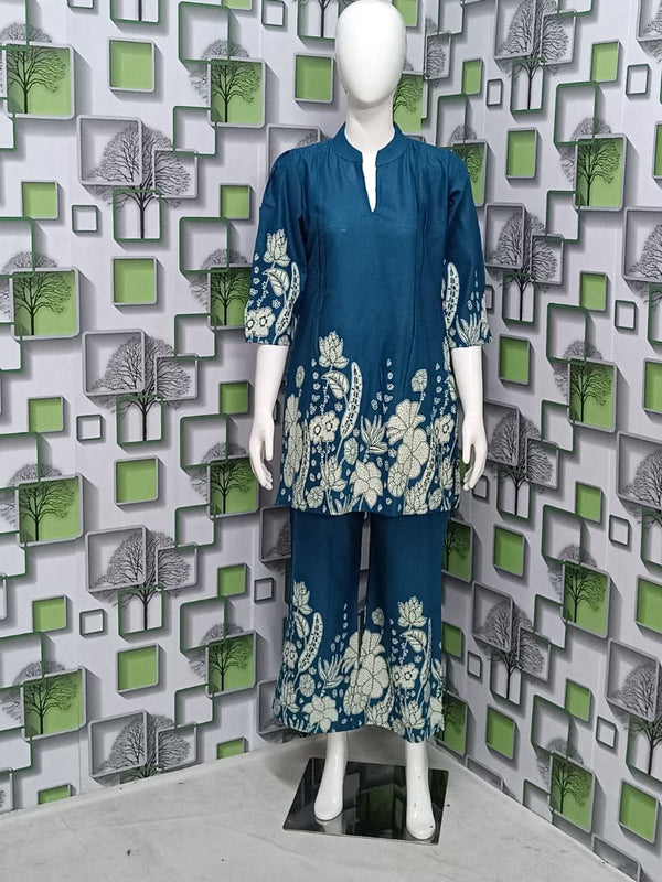 Printed Cotton Co-ord Sets