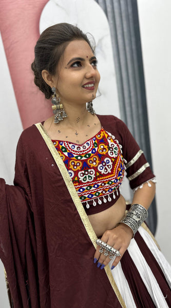 Lumpi Lace Cotton Lehenga