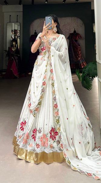 Embroidered Grace Lehenga