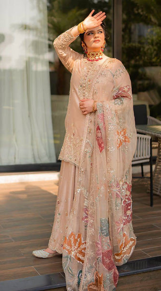 Chinon Embroidered Indo Western