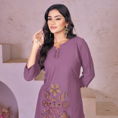 Heavy Rayon Embroidery Co-Ord Sets