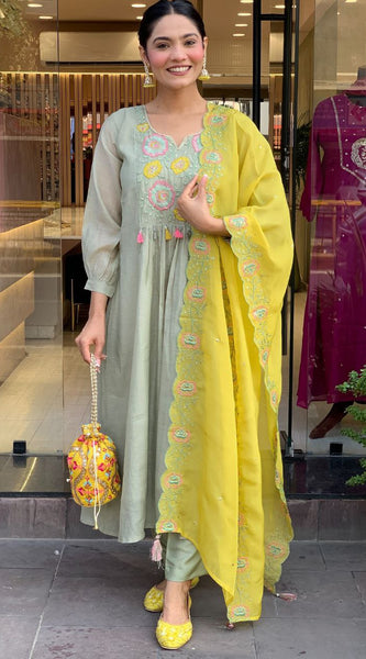 Gorgeous Parampara Silk Dresses
