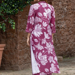 Rayon Printed Dresses with Chanderi Dupatta
