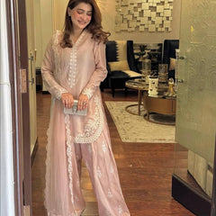 Natural Crep Silk Fully Stitched Dresses