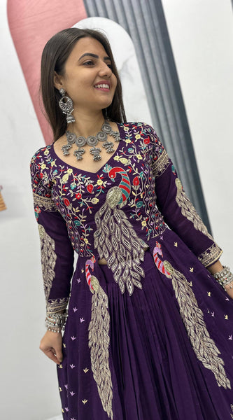 Vichitra Crop Top with Shrug Lehenga